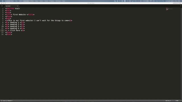Web Development #3 - HTML Tags смотреть онлайн