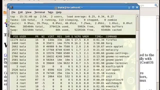 RH033-8 Compressing files, Process, TOP, NICE & Renice Eng.avi смотреть онлайн