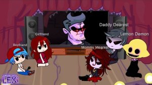 FNF Corrupted Characters React to Friday Night Funkin' Corruption Meme - Return of EVIL BOYFRIEND