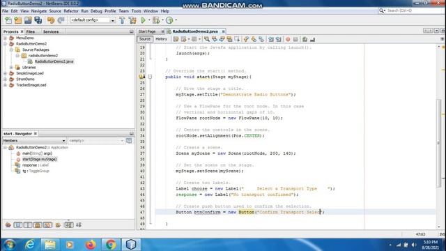 Java the complete Reference (Chapter 35) Example (6) Alternative Way to Handle Radio Buttons смотреть онлайн