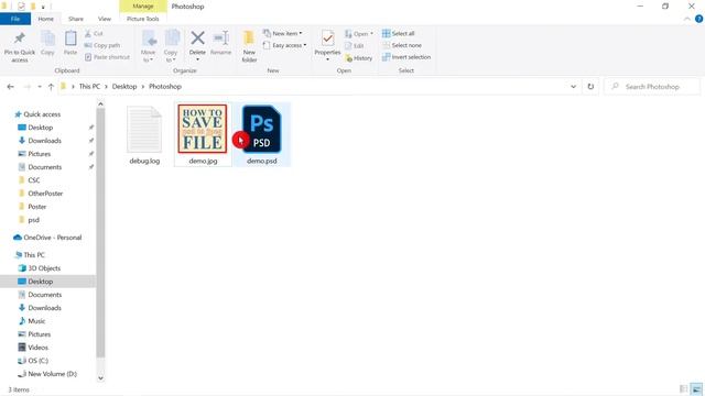 #20 How to save photoshop file into jpeg file format, png file format or pdf file format смотреть онлайн