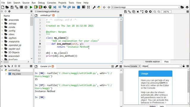 4 - Methods and Classes in Python, Presented by Dr N. Miri смотреть онлайн