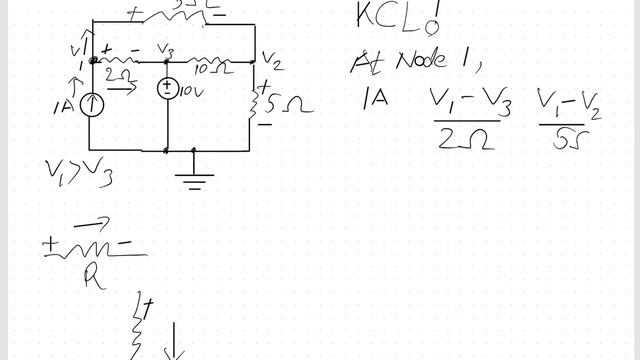 Node Voltage Method смотреть онлайн