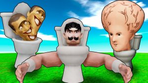 ЭВОЛЮЦИЯ НОВЫХ МОНСТРОВ СКИБИДИ ТУАЛЕТ МУТАНТА ДО КАЧКА И МЕГА МОЗГ В Skibi Toilets Morphs РОБЛОКС !