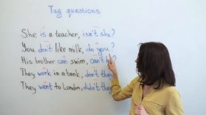 Tag Questions, или разделительные вопросы в английском предложении