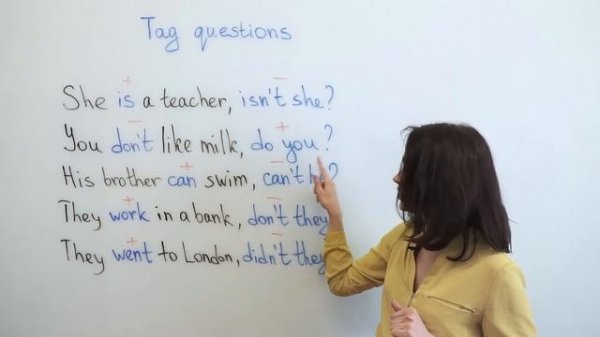 Tag Questions, или разделительные вопросы в английском предложении