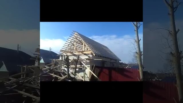 Замена крыши 200 м2 на металлочерецу. Один своими руками 3 часть. смотреть онлайн