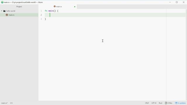 Rust Programming Tutorial #1 - Hello World | Getting Started with Rust смотреть онлайн