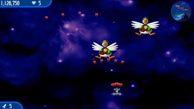 Chicken Invaders 2 :The Next Wave Full WalkThrough (Part 1) смотреть онлайн
