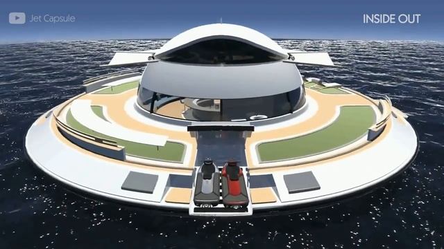 ДОМ НА ВОДЕ за $ 1 000 000 USD | UFO | НЛО | Плавающий дом смотреть онлайн