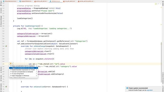 Book App Firebase | 07 Edit Delete Books Admin | Android Studio | Kotlin смотреть онлайн