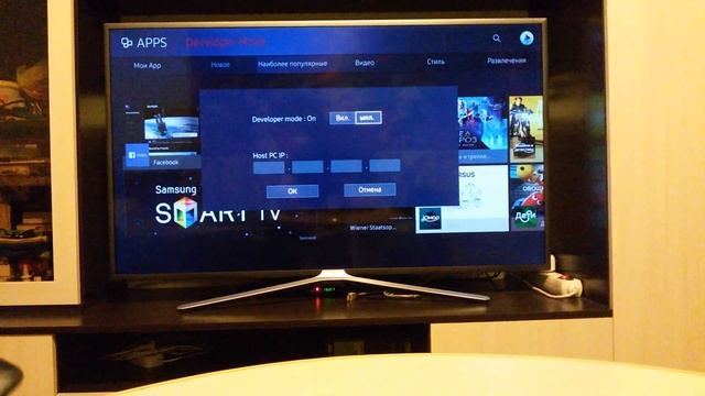 Как войти в режим разработчика на телевизорах Samsung серии K (Developer Mode)