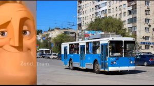 Волгоградский троллейбус до и после: