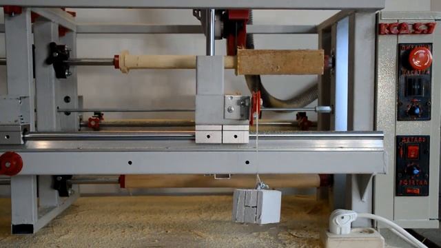 Копировальный станок Дружинина КСД 5.7 Копируем топорище смотреть онлайн