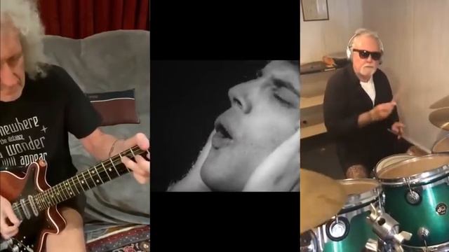 Brian May + Roger Taylor + Freddie Mercury - We Are The Champions 2020 смотреть онлайн