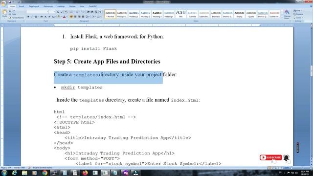 Build A Share Stock Prediction Web App In Python and Flask on Ubuntu | Python Stock Prediction App смотреть онлайн