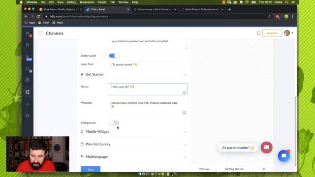 Cómo añadir un chat gratis a WordPress - Tutorial de Tidio Live Chat en Español смотреть онлайн
