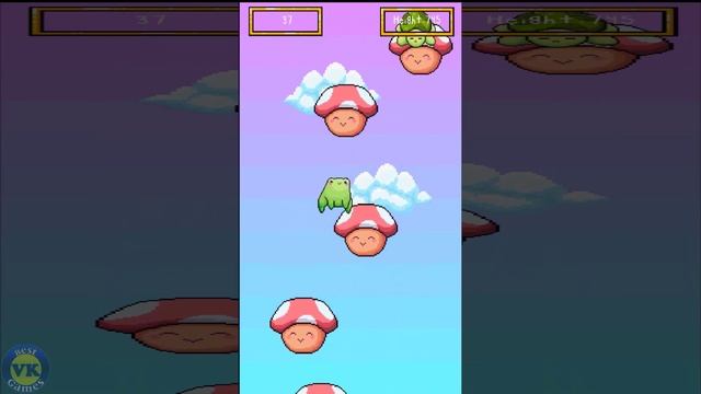 Kawaii Froggy Jump Gameplay Funny Game смотреть онлайн