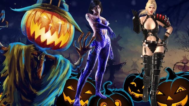 GIRLS IN LATEX HALLOWEEN