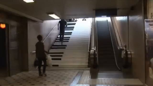 Piano Stairs - Sweden смотреть онлайн