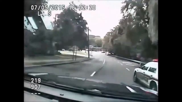 Украл полицейский автомобиль ПОГОНЯ