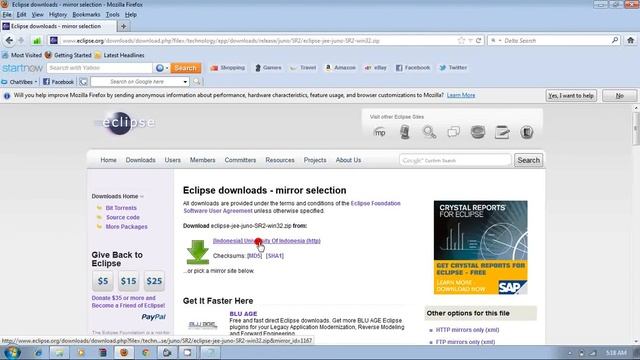 Download IDE Eclipse Java EE & cara konfigurasinya смотреть онлайн