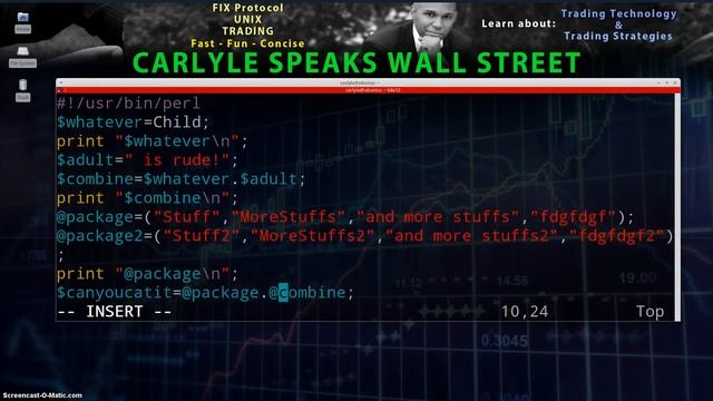 Perl tutorials: Variables, Array [Part 2] смотреть онлайн