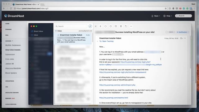 Dreamhost: Simple One-Click WordPress Installation смотреть онлайн