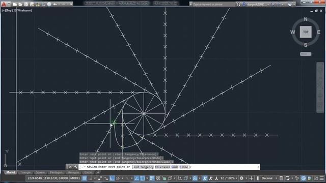 Drawing Involute of a Circle in AutoCAD | Engineering Graphics смотреть онлайн