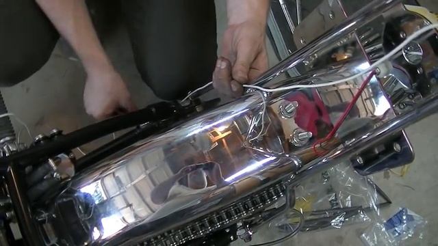 PART 22 HARLEY FXE SHOVELHEAD CHOP PROJECT | King and Queen Springer смотреть онлайн