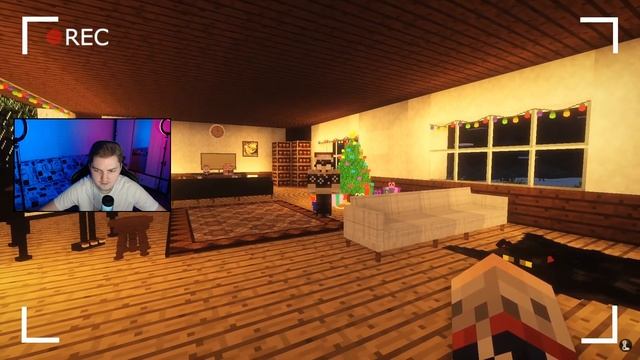 НИКОГДА НЕ ХОДИ ЗА ДЕДОМ МОРОЗОМ В ПОЛНОЧЬ - НОВОГОДНЯЯ СТРАШИЛКА МАЙНКРАФТ ( Линч ) | Реакция смотреть онлайн