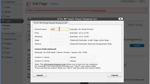 Implementing the WP Simple PayPal Shopping Cart plugin on a WordPress site смотреть онлайн