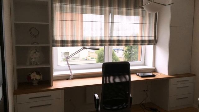 Как организовать рабочее место возле окна. смотреть онлайн