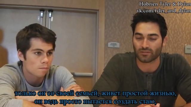 Тайлер Хеклин и Дилан О'Брайен. SDCC 2013 #2 смотреть онлайн