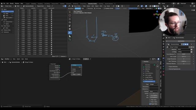 Making Fully Procedural Hems For Animated Garments - Blender Tutorial смотреть онлайн