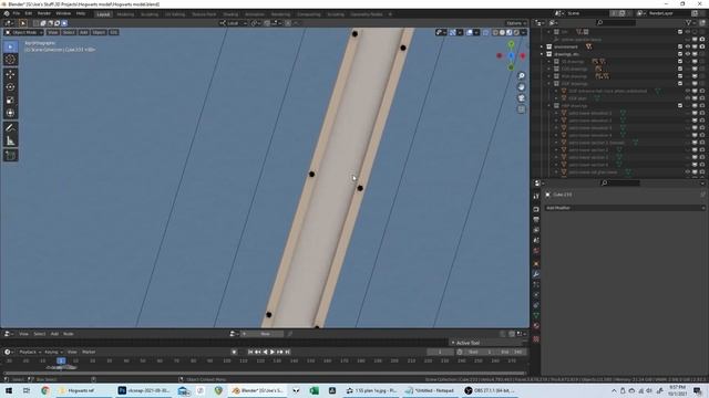 Modeling Hogwarts: Sorcerer's Stone Corrections (Real Time) смотреть онлайн