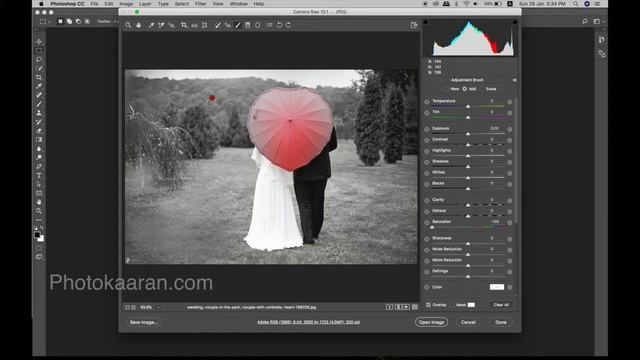 Sincity effect in Photoshop CC (Camera Raw) смотреть онлайн