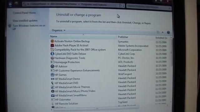 HP S5213W Pavilion Slimline AMD 64-bit Windows 7 PC смотреть онлайн