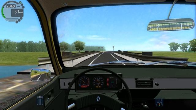 City Car Driving 1.5.4 Renault 12 Pick-Up [G27] смотреть онлайн