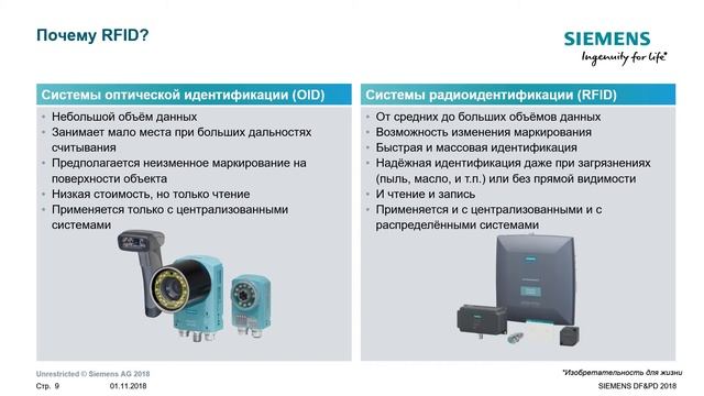 Дмитрий Бекасов (Siemens) — Концепция систем производственной идентификации и прослеживаемости смотреть онлайн