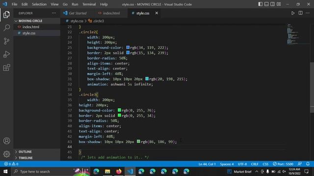 AMAZING CIRCLES USING HTML AND CSS|| BEST PROJECT FOR BEGINNERS || TECHI SUPPORT смотреть онлайн