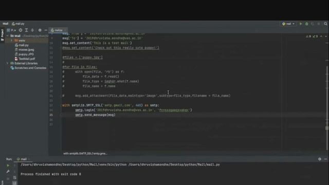 Send Emails Using Python with Just Few Lines of Code | ISA-VESIT смотреть онлайн