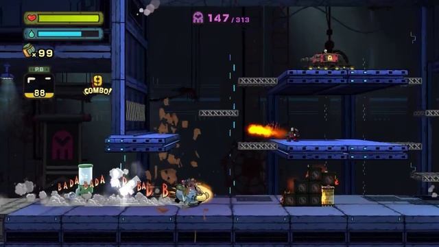 Tembo The Badass Elephant - Stage 04: PHANTOM Dome 1 - 100% Walkthrough [60 FPS] [STEAM]