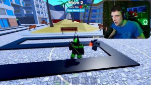 ? Безумный СЧАСТЛИВЧИК в Toilet Tower Defense ROBLOX