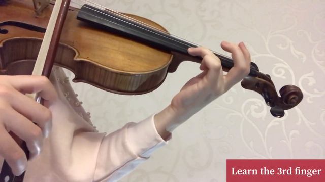 Paganini: Cantabile | Shifting positions on two strings | Practice with Anna Savkina смотреть онлайн