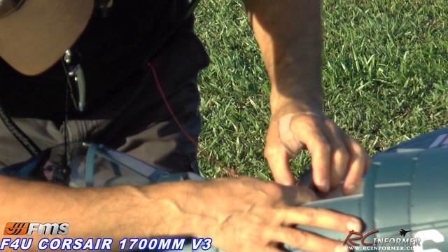 FMS CORSAIR 1700MM V3 with 360KV motor Upgrade By: RCINFORMER смотреть онлайн