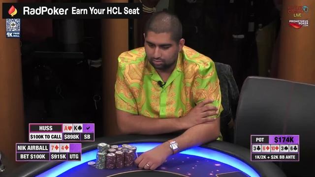 Nik Airball Bets $100,000 Playing The Board @HustlerCasinoLive смотреть онлайн