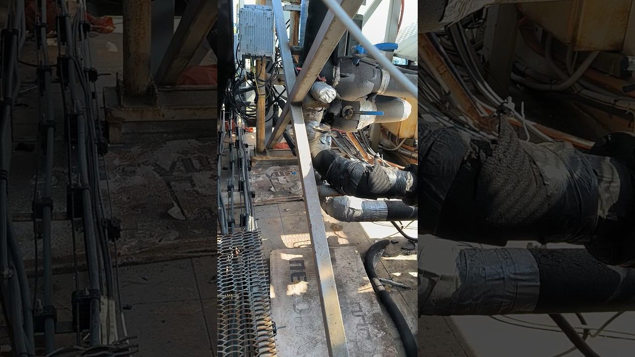 Замена стояка ф110, ХС (чиллер), на рабочем отеле 6 эт. Адлер по технологии грувлок. Подготовка.