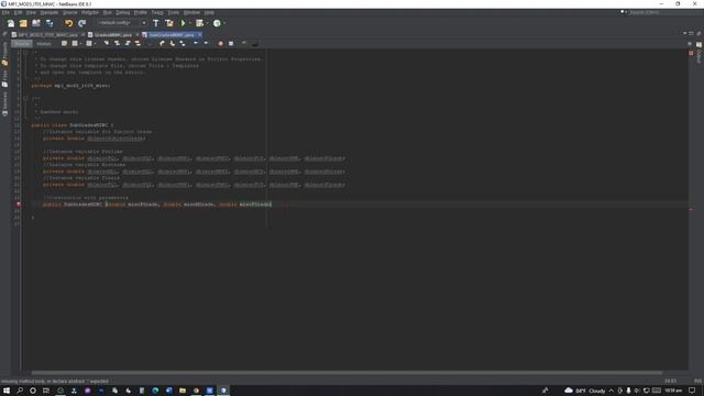 JAVA Data Structures & Algorithms - GRADING SYSTEM WITH USER INPUT MOD3 MP1 смотреть онлайн