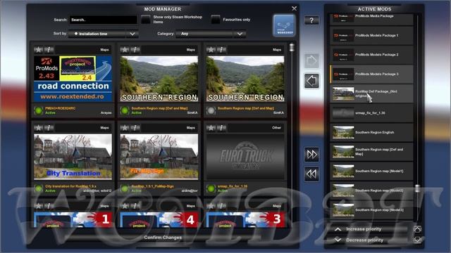 ETS2 1.36 - Promods 2.43 Europe Edition Map Combo v2 including RoEx, Southern Region and YKSRSK смотреть онлайн
